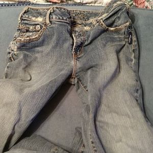 Silver jeans